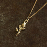 18K GOLD ROSE PENDANT - Dirty Paradise