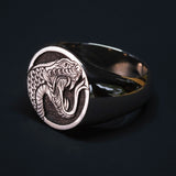 SNAKE SIGNET RING (LIMITED EDITION)