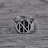 CUSTOM MONOGRAM SIGNET RING - Dirty Paradise