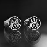CUSTOM MONOGRAM SIGNET RING - Dirty Paradise