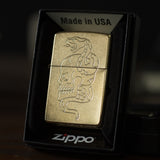 DEATH OR GLORY ZIPPO (BRASS) - Dirty Paradise