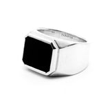 OCTOGONAL ONYX RING - Dirty Paradise