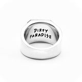 OCTOGONAL ONYX RING - Dirty Paradise
