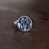 PET PORTRAIT CUSTOM SIGNET RING - Dirty Paradise