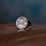 PET PORTRAIT CUSTOM SIGNET RING - Dirty Paradise
