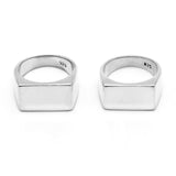 RECTANGULAR SIGNET RING - Dirty Paradise