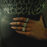 RECTANGULAR SIGNET RING - Dirty Paradise