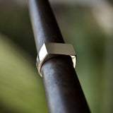 RECTANGULAR SIGNET RING - Dirty Paradise