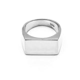 RECTANGULAR SIGNET RING - Dirty Paradise