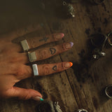 RECTANGULAR THIN RING - Dirty Paradise