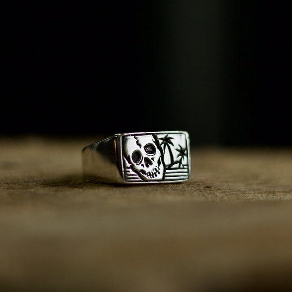 PARADISE SKULL RING - Dirty Paradise