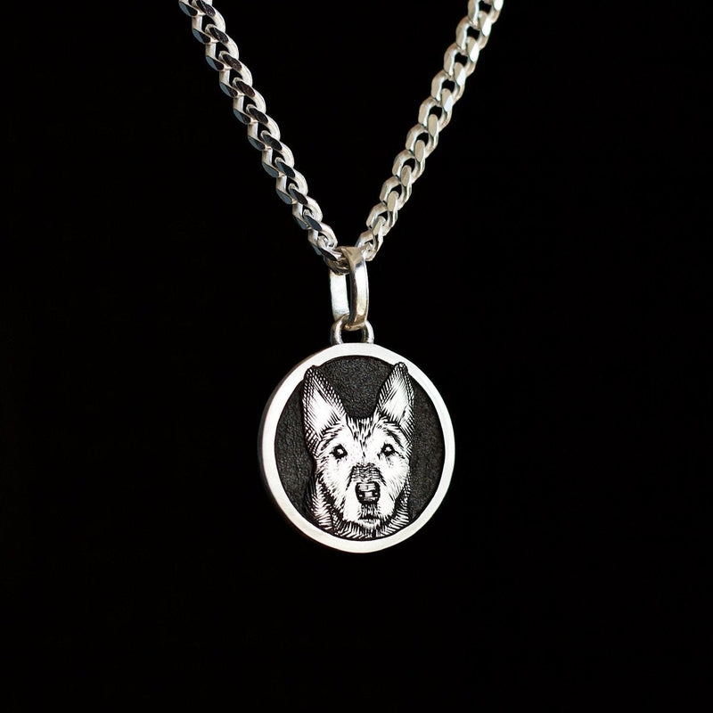 PET PORTRAIT CUSTOM PENDANT - Dirty Paradise