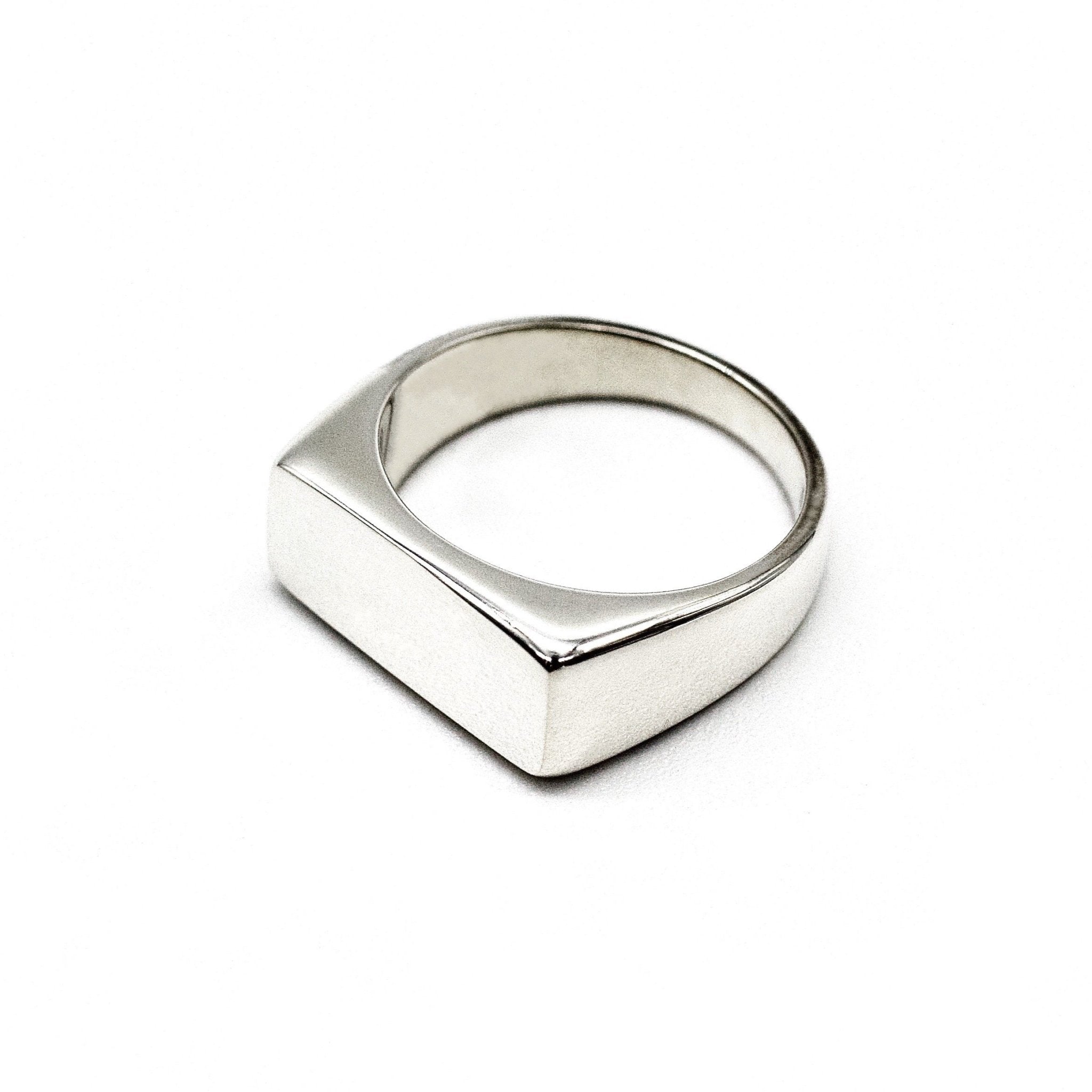 RECTANGULAR THIN RING – Dirty Paradise