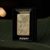 ROYAL BATTLE ZIPPO (BRASS) - Dirty Paradise