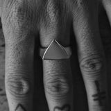 TRIANGULAR SIGNET RING - Dirty Paradise